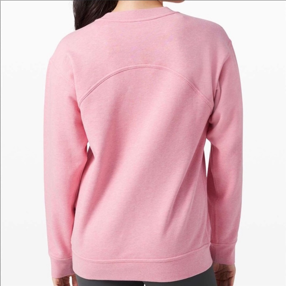 Lulu Lemon All Yours Terry Crew Sweater
